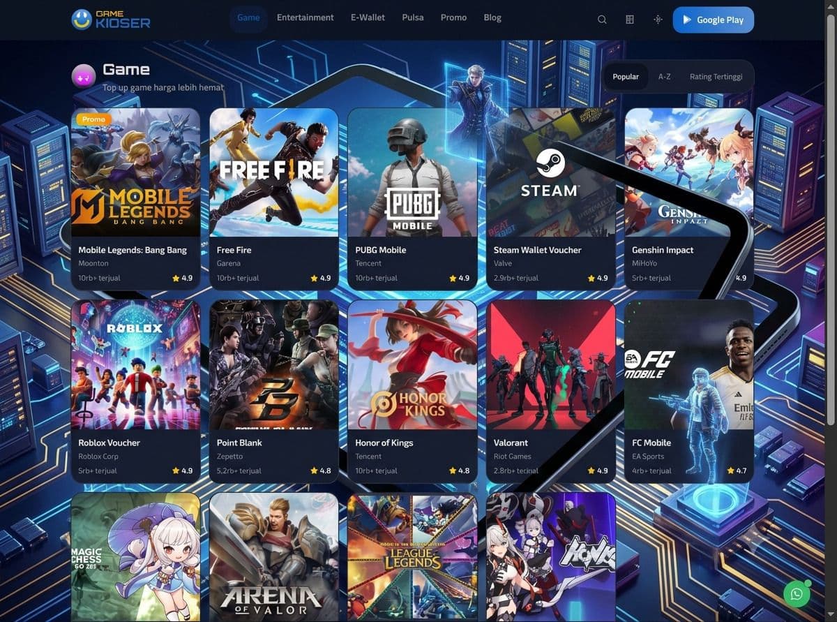 Cara Top Up Game Murah & Aman 2026